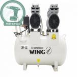 Máy nén khí không dầu giảm âm TW-OF750x2-50L (2HP)